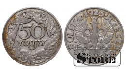 Польша, 50 гроши, 1923. год, никель