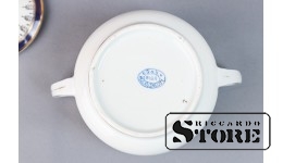 Сахарница, фарфор, Рига, фабрика М.С. Кузнецова, 20е годы 20го века, CSA942