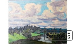 Живопись, Долина летних облаков, 35x48cm CSA1057