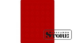 Red velour tray 2529E (Ø29.5 mm)