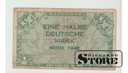 1/2 Mark German F 1948