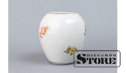 Сахарница "Дайна", фарфор, Рига, Рижский фарфоровый завод, автор формы Зина Улсте 1959-1962 год , 11 cm, CSA896