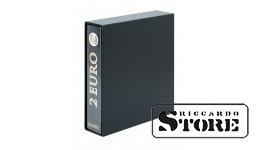 Illustrated PUBLICA M album for storing 2 euro coins. Volume 2 (chronologically from Italy 2015). Comes with protective slipcase.