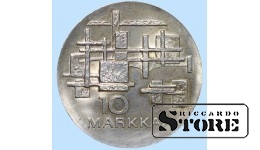 Финляндия, 10 марок, Независимость, 1967.год, Серебро CSAN134
