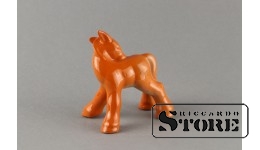 Figūriņa, Kumeļš, porcelāns, Rīga, Rīgas porcelāna fabrika, 1960tie gadi, 8,2 cm
