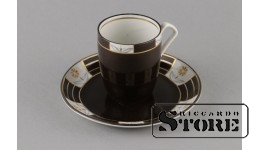 чайная пара ,фарфор ,Рига ,Рижский фарфоровая фабрика