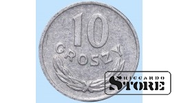 Польша, 10 гроши, 1972. год, аллюминий