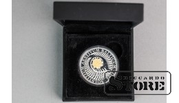 Монета "Балтийское солнцестояние", 1 доллар, Ниуэ, серебро 999 проба, 2017 год