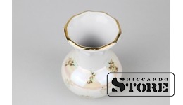 Ваза, фарфор, Рига, Рижский фарфоровый завод, 80-е годы, первый сорт , 9 cm , CSA255