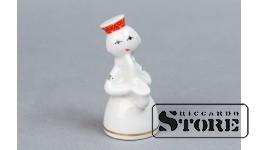 Саксофонистка из квинтета, фарфор, Рига, Рижский фарфоровый завод, автор Левон Агаджанян, 60е годы, CSA989