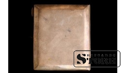 Портсигар с памятной надписью, серебро 875 проба, 1936 год