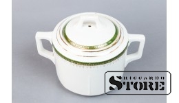 Сахарница, фарфор, Рига, фабрика М.С. Кузнецова, 20е годы 20го века, CSA941