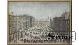 The arrival of the Kaiser family in winter in Vienna