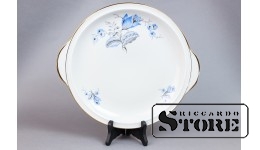 Сервировочное блюдо, фарфор, Рига, фабрика М.С.Кузнецова, 20е годы 20го века, 27 Ø, CSA977