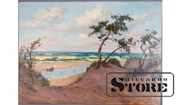 Живопись, Дюны, Владимир Свиклис, 1983 год, 50x69.5cm CSA1037