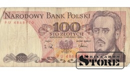 100 zlotych 1988