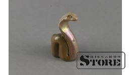 Статуэтка, Змея , фарфор, Рига , Рижская фарфоровая фабрика, 6.2 см