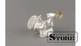 Figūriņa, Gailēns, porcelāns, Rīga, Rīgas porcelāna fabrika, 1980tie gadi, 5,7 cm
