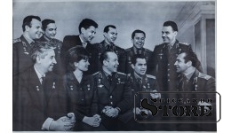 Плакат "Герои советского союза Летчики-космонавты СССР" 95x69cm  CSP96