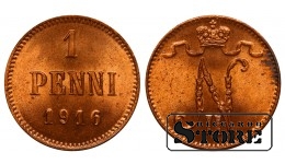 Finland 1 Penni 1916