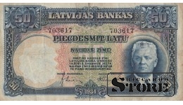 LATVIA,50 lati 1934 gads - 703617