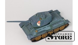 Авто модель "Танк Т-34-85", металл, СССР, Вторая половина 20-го века