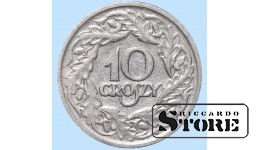 Польша, 10 гроши, 1923 год, никель