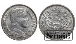 Latvia 5 Lati 1931