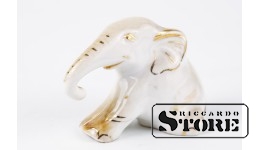 Статуэтка , Слоник ,фарфор ,Рига ,Рижский фарфоровая фабрика , 4 cm