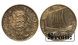Эстония, 1 крона, 1934. год, Алюминиевая бронза