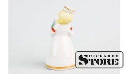 Статуэтка девочка с кувшином, фарфор, Рига, Рижский фарфоровый завод, 60е годы, 1 сорт