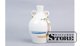 Миниатюрная вазочка-амфора, фарфор, Рига, Рижская фарфоро-фаянсовая фабрика, 60е годы, первый сорт