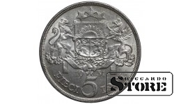 Latvia 5 Lati 1931