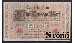 Germany, 1000 Mark, 1910, VF