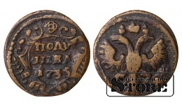 Russia Polushka 1735