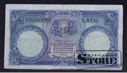 LATVIA , 50 lati 1934 gads - 279209