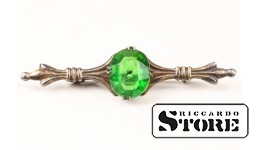 Серебряная брошь, проба 875 , 2.30 g