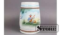 Фарфор, Пивной кувшин, Фарфоровая фабрика Я.К.Ессена , 30-е годы , 16 CM