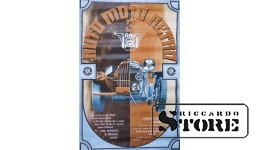 Плакат "Auto moto retro" Размер 82x57 cm, 1981 год, Автор O. Ceplevics, CSP48