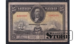 Latvia 25 Lats 1928