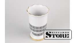 Ваза, фарфор, Рига, Рижский фарфоровый завод, 80-е годы, первый сорт , 13 cm , CSA368