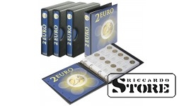 Iliustruotas albumas 2 eurų proginių monetų chronologiniam išdėstymui. Visi trys tomai (chronologiškai), komplekte su apsaugine dėžute — SPECIALUS LEIDIMAS