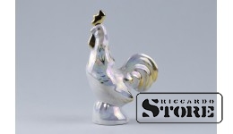Статуэтка, Петушок , фарфор, Рига , Рижская фарфоровая фабрика, 14 см