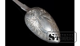 Столовая ложка серебро 84 проба, вес 61 г