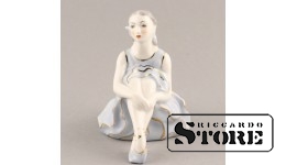 figurine Ballerina. Riga porcelain factory, molder - Rimma Pantsehovskaya, the 50ies, 11.5 cm