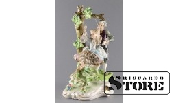 Статуэтка, Пара  , Фарфор ,Италия  ,Capodimonte porcelain