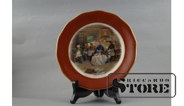 Чайный комплект, фарфор, Рига, фабрика М.С. Кузнецова, 1938 г , Авторская работа