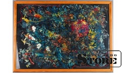 Картина "Там, наверху", Иварс Марковс, 2003 год, 42x60cm CSA1083