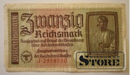 20 марок 1933 год