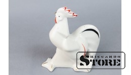 Статуэтка Петух, фарфор, Рига, Рижская фарфор-фаянсовая фабрика, 60е годы, первый сорт, CSA891